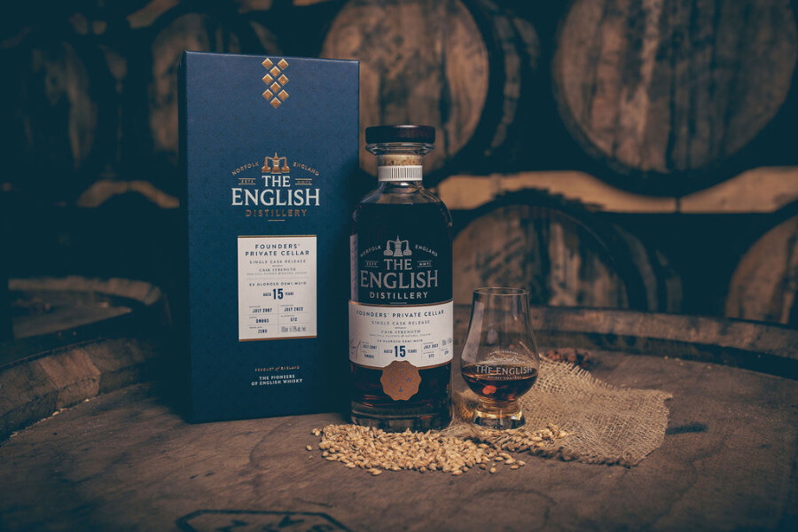 英格蘭威士忌品牌「英吉利」推出Founder's Private Cellar: 15週年紀念