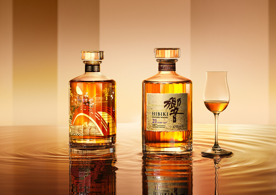 三得利威士忌100週年限量作品「響21年週年紀念版」與「響週年紀念版