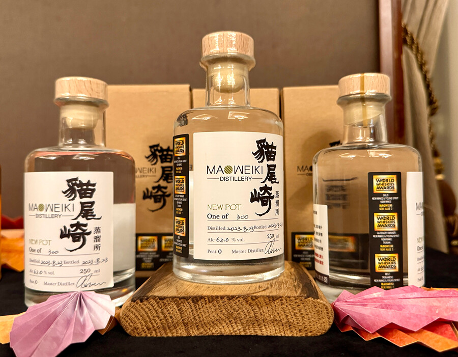 貓尾崎蒸溜所「2023 酒心」榮獲WWA 3面金牌！以匠心工藝詮釋台灣在地