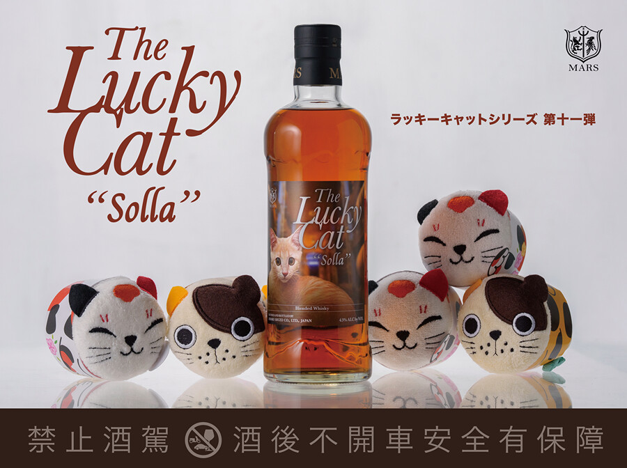 Mars幸運貓系列再添新作！新成員Solla活潑又略帶些淘氣的新成員登場